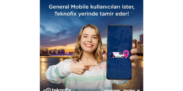 General Mobile, Teknofix İş birliği ile Yerinde Tamir Hizmetini Hayata Geçiriyor
