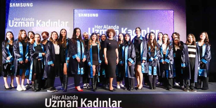 Samsung Türkiye Kadın Teknisyen Eğitim Programı’nın Üçüncü Dönem Mezunları Sertifikalarını Aldı