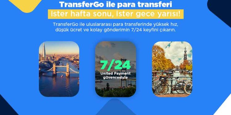 United Payment ve TransferGo’yu 7/24 Para Transferi İiçin İş Birliği Yapıyor