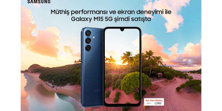 Samsung, Galaxy M Serisi’nin Yeni Üyesi Galaxy M15 5G’yi Tanıttı