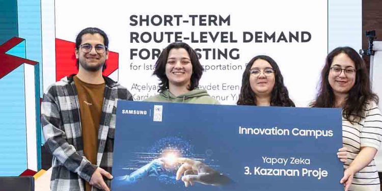 Samsung’un Innovation Campus Programının Mezunları Projelerini Sundu