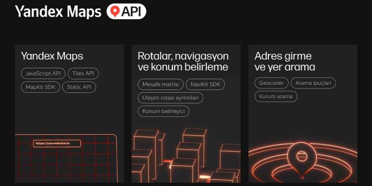 Yandex, Türk İşletmelerine Yönelik Haritalama Çözümlerini Tanıttı