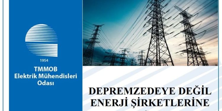Elektrik Mühendisleri Odası : “EPDK, Bazı Şirketlere Faizsiz Kaynak Aktardı”