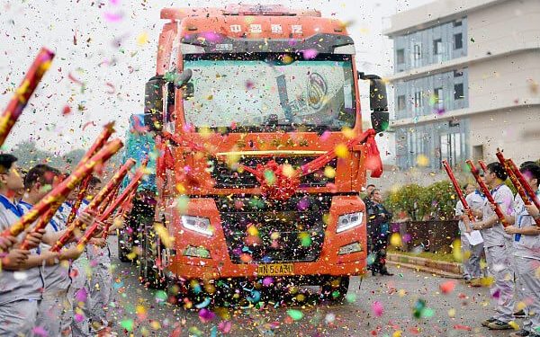 Çin’in 1000 km Menzile Sahip Yeni Hidrojenli Kamyonu Piyasaya Çıktı