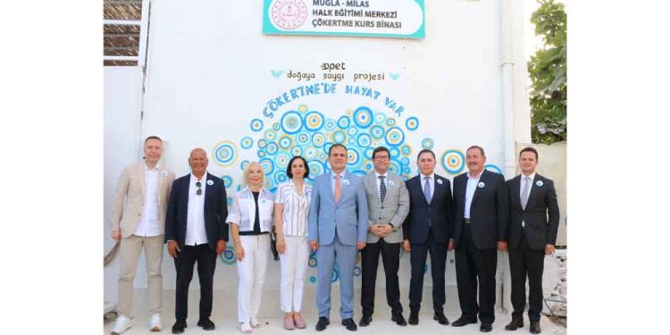 OPET, Doğaya Saygı Projesi Kapsamında Çökertme Köyü’ndeki Çalışmalarını Tamamladı