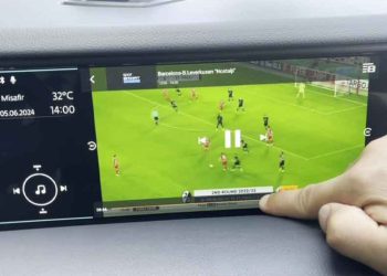 TOGG’un Ön Panelinden TV Kanalları İzlenebiliyor