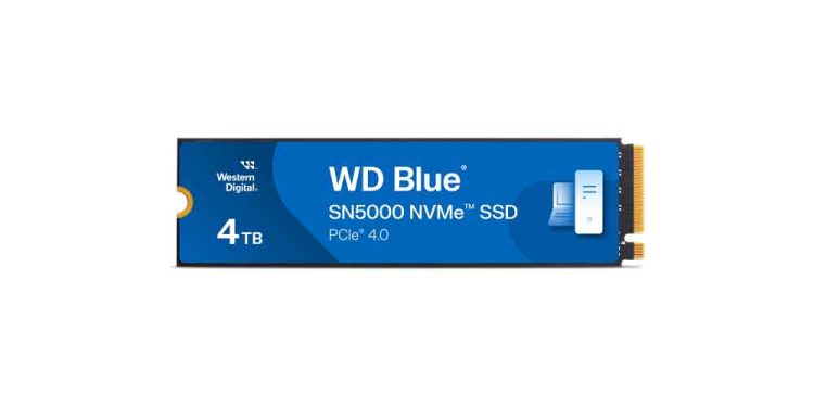 Western Digital, İçerik Üreticileri İçin Yeni 4 TB NVMe SSD İle WD Blue Serisini Genişletiyor