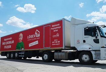 Lösev İyilikler Tırı Yola Çıkıyor