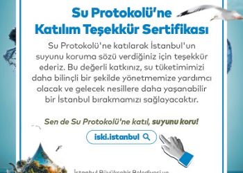 İski’den ‘Su Protokolü’ Kampanyası