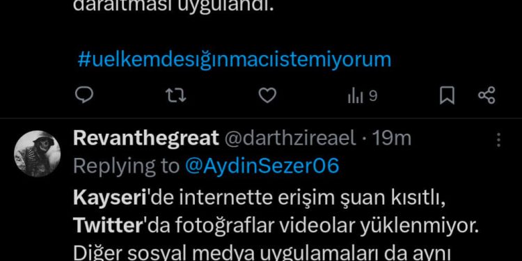 Kayseri’de Sosyal Medyaya Bant Daraltma mı Uygulanıyor?