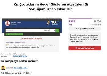 TDK’ya Çağrı: Kız Çocuklarımızı Hedef Gösteren Atasözleri (!) Sözlüğümüzden Çıkarılsın