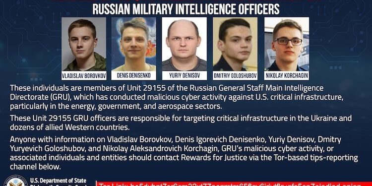 FBI, Rus Siber Militanlar Konusunda Uyardı ve 10 Milyon Dolar Ödül Konuldu
