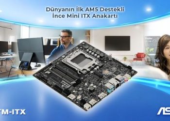 ASRock, AMD AM5 İşlemcileri Destekleyen Anakartını Tanıttı: X600TM-ITX