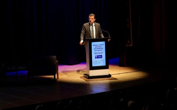 İmamoğlu ‘Dünden Yarına Boğaziçi Üniversitesi Buluşması’nda Konuştu