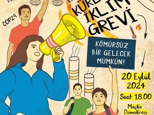 Gençler İklim Grevi İçin Yine Sokaktaydı: “Kaderimizi Belirlemek Kendi Ellerimizde”