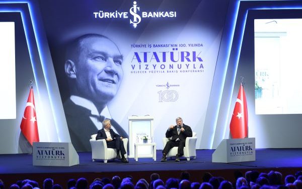 İş Bankası’nın Uluslararası Atatürk Konferansında Wozniak ve Aziz Sancar Konuştu