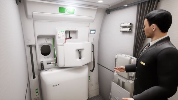 Emirates, Kabin Ekibinin Güvenlik Eğitimini Sanal Dünyada Veriyor