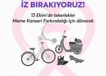Motorlar, Bisikletler, Kaykaylar…. Tekerlekler Meme Kanseri Farkındalığı İçin Dönüyor
