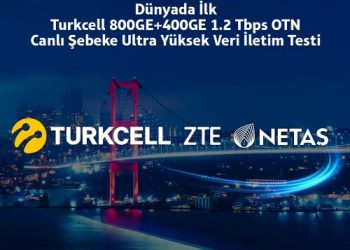 Netaş, ZTE ve Turkcell 1,2Tbps İletim Testi Gerçekleştirdi