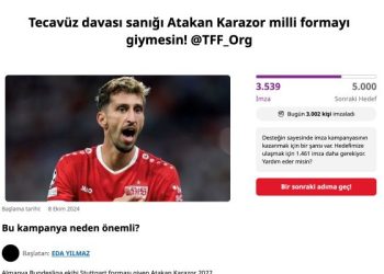 Tecavüzden Yargılanan Atakan Karazor’un Kadro Dışı Kalması için Binlerce İmza Toplandı