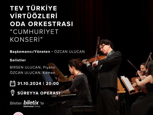 TEV Türkiye Virtüözleri Oda Orkestrası Cumhuriyet Konseri