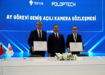 TÜBİTAK UZAY ve Poloptech Arasında “Geniş Açılı Kamera Sözleşmesi” İmzalandı