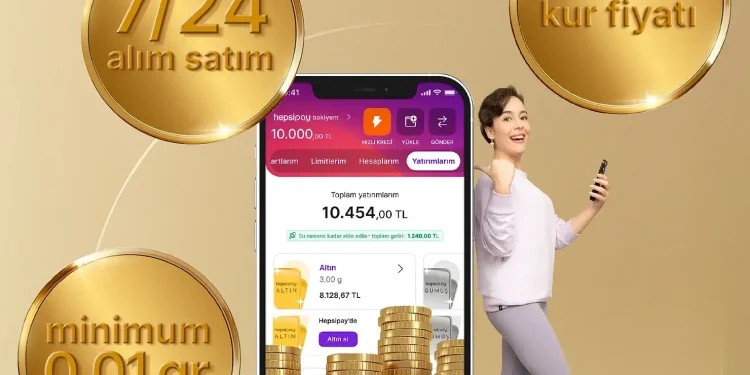 Hepsipay’den Yeni Yatırım Ürünü: Kıymetli Maden Alım Satımı