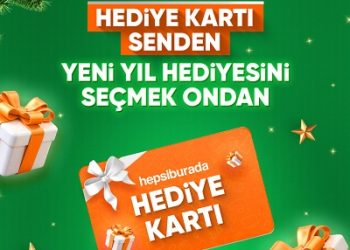 Yeni Yıl Hediyesi Olarak Hepsiburada Hediye Çekleri