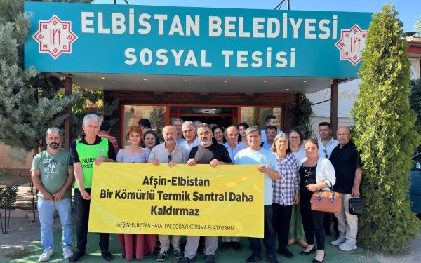 Afşin ve Elbistan’daki Yeni Kömürlü Termik Santral Projesi İptal Edilsin