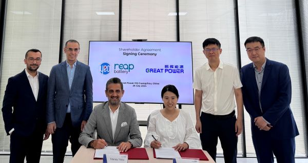 Reap Battery ve Great Power, Küresel Batarya Pazarı İçin İşbirliği Yapıyor