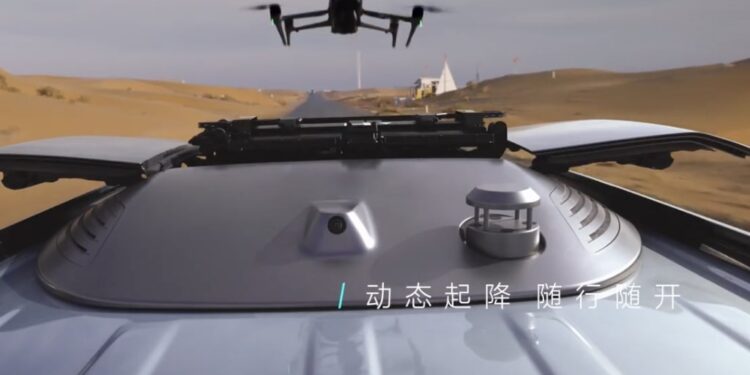 BYD Araçlarının Üzerine Drone Sistemi Koyuyor