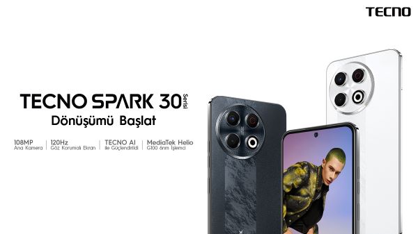 Tecno’nun Yapay Zeka Destekli Yeni Spark 30 Serisini Tanıttı