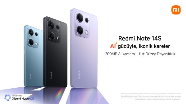 Xiaomi, Redmi Note 14S’i Türkiye’de Satışa Sunuyor