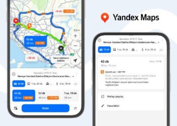 Yandex Maps Artık Güzergâh Boyunca Yol Ücretlerini Gösteriyor
