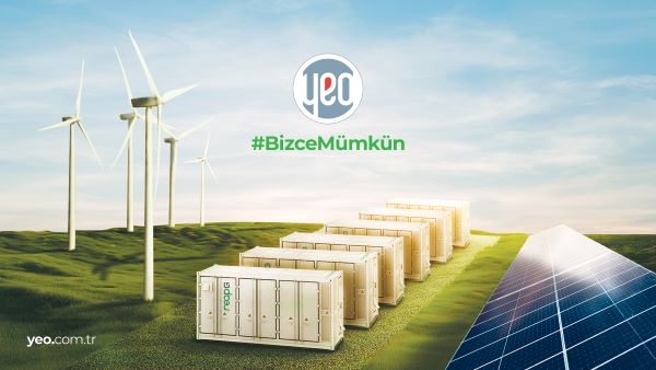 YEO Teknoloji, 500 MWh ile Enerji Depolama Tesisi Kuracak