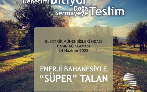 EMO: Enerji Bahanesiyle “Süper” Talan