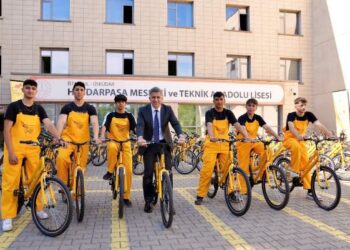 Meslek Lisesi Öğrencileri 200 Bisikleti Sıfırdan Üretti