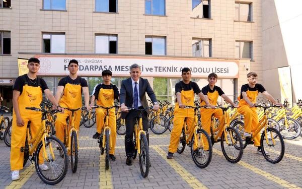 Meslek Lisesi Öğrencileri 200 Bisikleti Sıfırdan Üretti