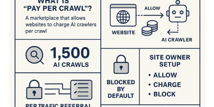 Cloudflare “Pay per Crawl”ı Kullanıma Sunuyor