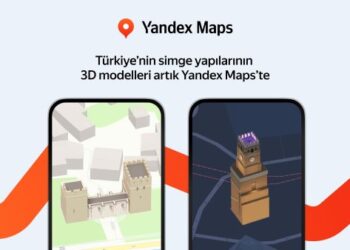 Yandex Türkiye, Maps Uygulamasında Şehirlerdeki Simgesel Yapıları Artık 3 Boyutlu Gösteriyor