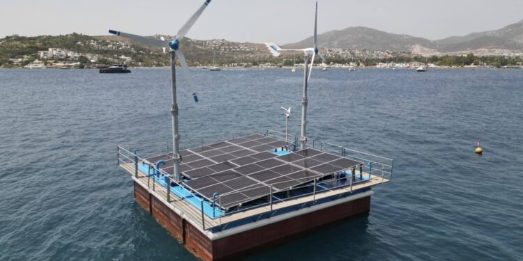 Bodrum Belediyesi Deniz Suyunu Güneş Ve Rüzgarla Arıtmaya Başladı