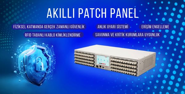Canovate’in Akıllı Fiber Patch Panelleri Siber Güvenliği Artırıyor
