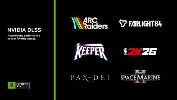 Arc Raiders, Pax Dei ve Keeper için DLSS 4 Desteği ve Yeni GeForce Game Ready Driver