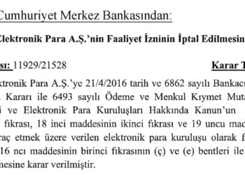 Papara’nın Faaliyet İzni İptal Edildi