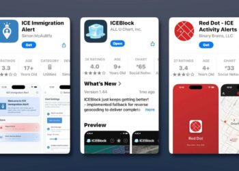 Google ve Apple, ICE (Göçmenlik ve Gümrük Muhafaza) Gözlem Uygulaması “Red Dot”u Kaldırdı