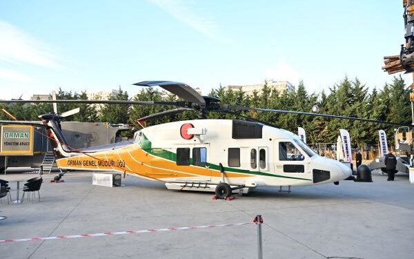 Türkiye’nin İlk Yerli Yangın Söndürme Helikopteri Tanıtıldı