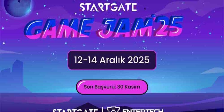 48 Saatlik Oyun Geliştirme Maratonu StartGate Game Jam’25 Başlıyor