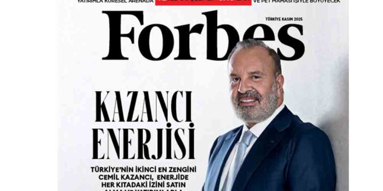 Enerji Sektörünün Her Alanında Türkiye Dışında Büyüyen Cemil Kazancı Forbes Türkiye Kapağında
