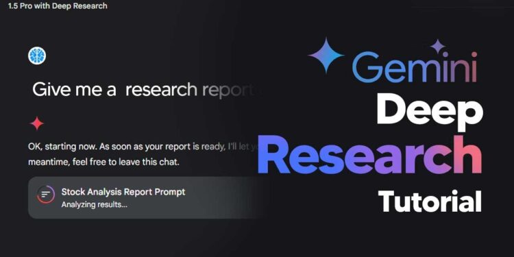Gemini Deep Research, Gmail, Drive, Chat İçeriklerini Kullanacak