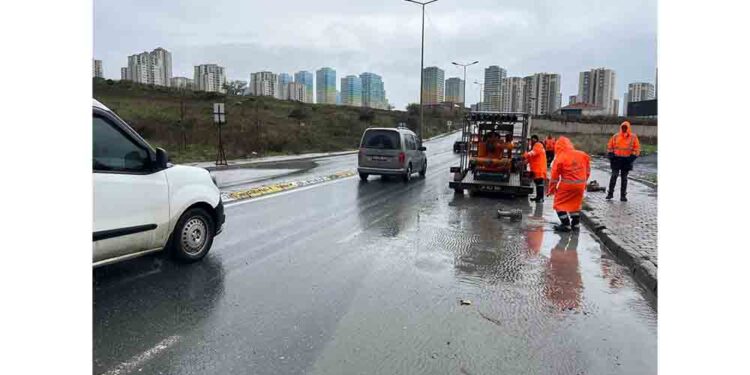 İstanbul’un Bazı Bölgelerinde Metrekareye 67 Kg Yağış Düştü